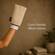 Avaraé Hammam Experience Set — Rug Kese + Hand Kese + Aleppo Zeep 40% · Gratis 20% Zeep